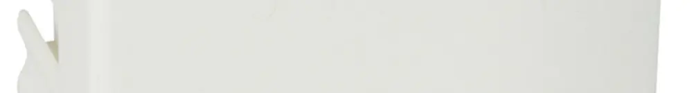 Terminale HF 50×85mm materiale sintetico bianco IP3X 