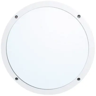 Plafoniera/applique LED Z-Licht Aluled sens.-HF 12W 900lm 3000K IP65 PC bianco 