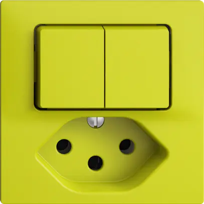 Combinazione INC 2×A-R/1P+T13 EDIZIOdue lemon con shutter 