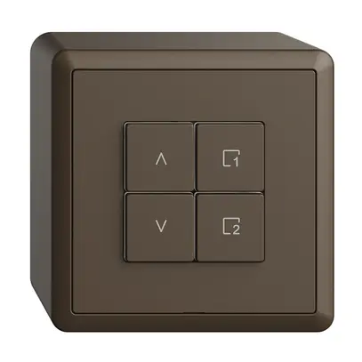 Station secondaire pour interrupteur stores AP 1c/4t scène WLAN Edue Wiser cof 