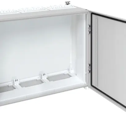 Armoire murale Hager univers porte pleine CP II IP55 800×800×275mm RAL 7035 