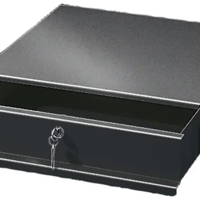 Cassetto Rittal DK 5502.325 19" 411mm 133.35×419mm nero 