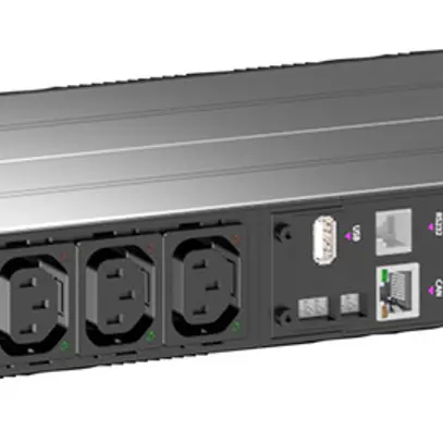 Distributeur de courant Rittal DK 7979.402 19" 1UH 144mm 6×C13 230V 16A 