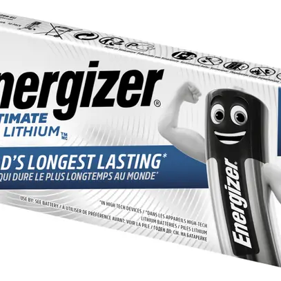 Batterie Lithium Energizer Ultimate LR03 1.5V, Box à 10 Stück 