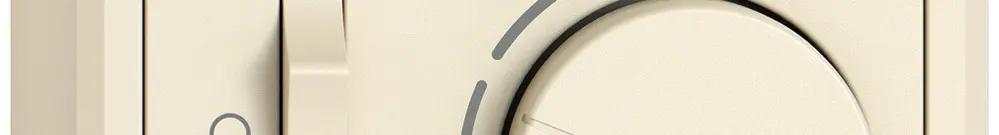 Termostato ambiente AP EDIZIO.liv SNAPFIX® limit.temp.p.riscaldamenti pav.cr 