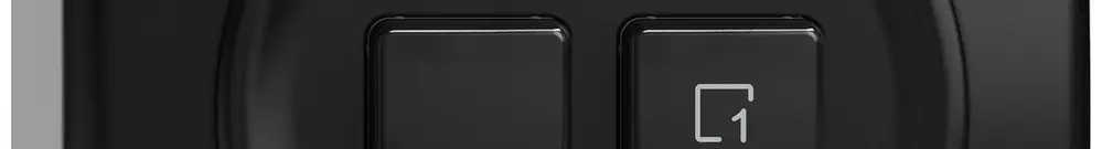 Interrupteur à pouss.AP STANDARDdue Wiser SNAPFIX® 1 scène 2 touches WLAN no 