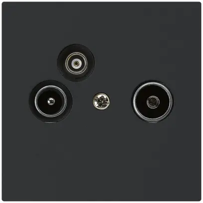 Prise pour antenne R/TV/données kallysto A 2GHz 10.5db noir 