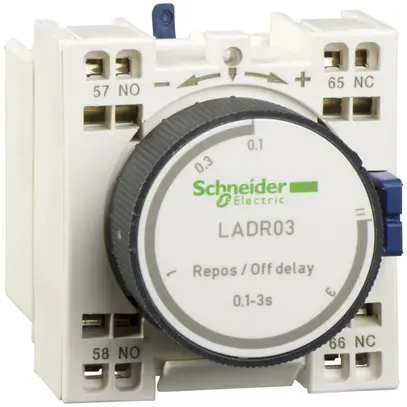 Blocco a tempo Schneider Electric LADS23 tempor.a l'attrazione TeSys 