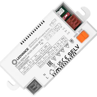 Alimentazione LED LEDVANCE SURFACE FLAT 18…19W 60V 270…450mA ON/OFF 
