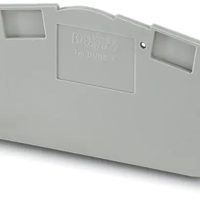 Piastra terminale per UTME 6 grigio 
