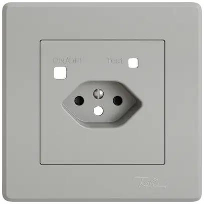 Kit de recouvrement EDIZIO.liv p.prise différentiel-résiduel 96×96mm grc 