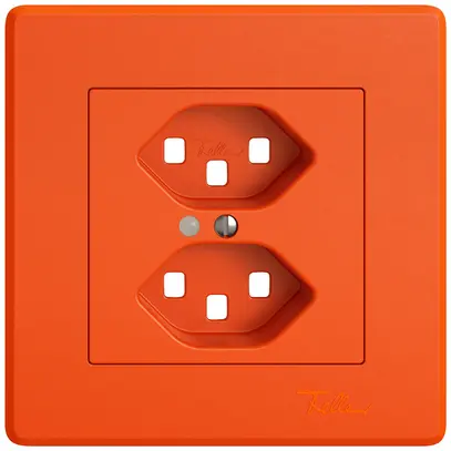 UP-Montageset EDIZIO.liv SNAPFIX® für 2×T23 mit Frontlinse or 