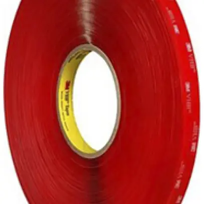 Ruban autocollant DOTLUX acrylique à double face 10mm×33m isolant rouge 