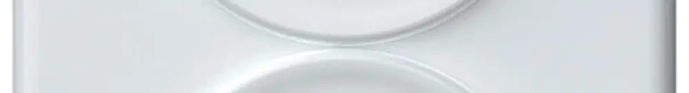 Combinazione INC origin pulsante luminoso + suoneria 88×148mm bianco 