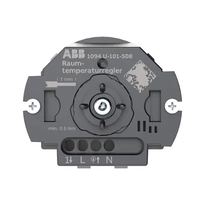 Thermostat d'ambiance ABB SIDUS GE-E chauffage NO 230VAC/10A 5…30°C 