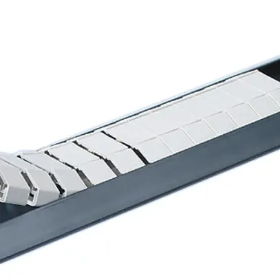 Barra per terra R&M L=2m per canale di cavo flessibile antracite 