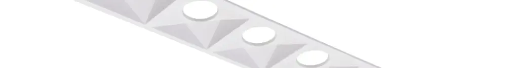 Riflettore SG Inspire materiale sintetico diretto 280×38mm bianco 