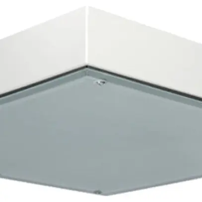 Plafoniera LED DOTLUX QUADGUARDht 183W 24600lm 4000K IP65 DALI 650×650 bianco 