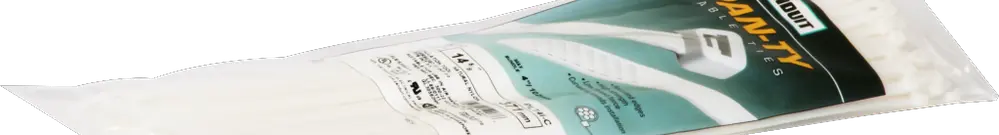Fascetta Panduit 3.7×368mm incolore 