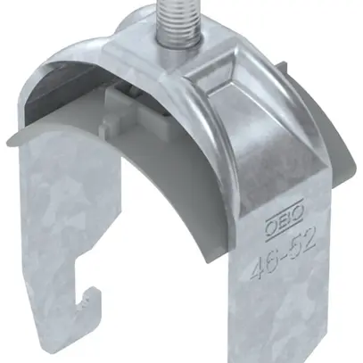 Schnellverleger BET 2056 U-Fuss Kunststoff 46…52mm 1×Kabel Stahl tfZn 