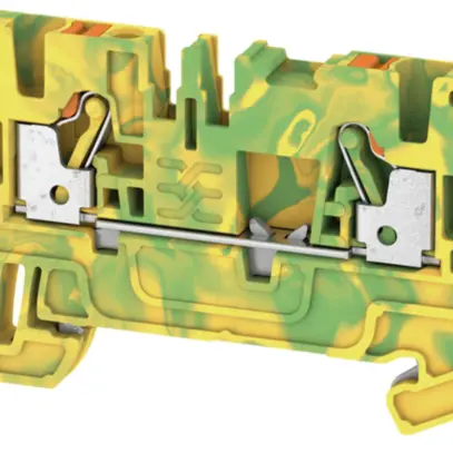 Morsetto di protezione Weidmüller A2C PUSH IN 2.5mm² verde/giallo 