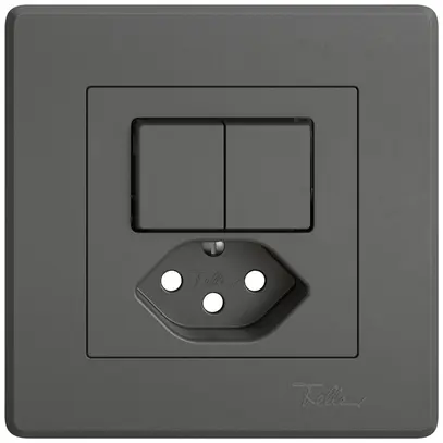 Kit de montage ENC EDIZIO.liv SNAPFIX® p.petite combinaison T13 a.2 boutons grf 