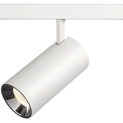 Spot LED SLV NUMINOS S 1×16W 1170lm 940 55° DALI 48V AD Ø60mm blanc/argent 