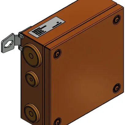 Scatola di derivazione AP Swibox P90E1 E30-E90 IP66 200×200×80mm 5×16/3×6mm² ar 