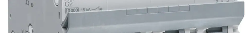 Disgiuntore Hager MCB 4P tipo C 2A 10kA 15kA 4UM 