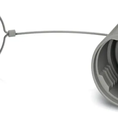 Capuchon de protection QUICKON QSK 5×6mm², gris, IP68 