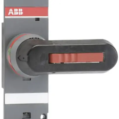 Comando rotativo diretto ABB OTV250ECK, per OT160EV…250E/OT200U, I-O-II, nero 