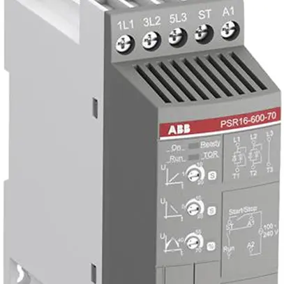 Démarreur progressif ABB PSR 4kW/7.5kW 230/400V tension de commande 100…250VAC 