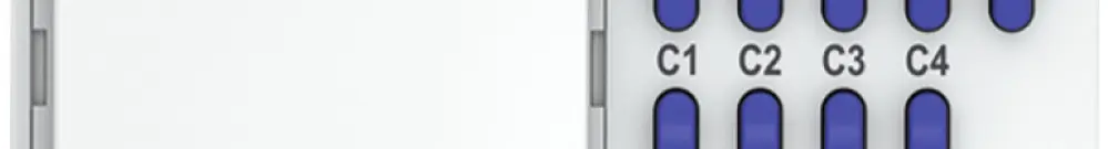 Attuatore di persiana KNX AMD Theben JMG Mix II modulo di base 4 volte 