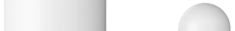 Rilevatore di apertura RF Aqara DW-S02D Zigbee/Bluetooth 77×22×22mm bianco 