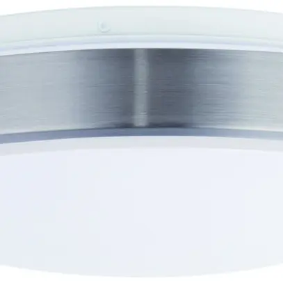 Plafonnier/applique LED DOTLUX LUNAsilver-sensor 36W 3200lm 3000…5700K IP44 al 