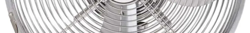Ventilatore da tavolo Iridium 40W Ø30mm 338×452×245mm cromo 