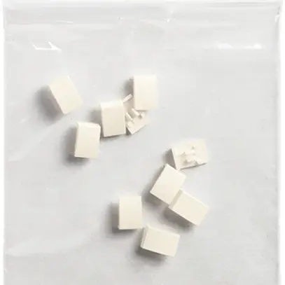 Module latéral 10pcs EDIZIOdue blanc, sans LED 