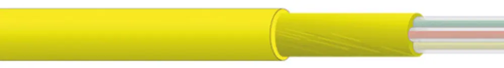 Kabel LWL Indoor FTTH 4×1 G.657 A STB Dca gelb 