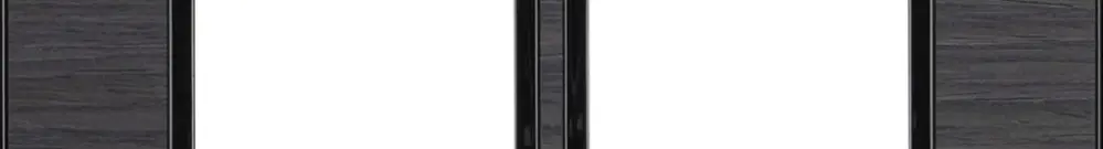 En-tête ENC Legrand Arteor 1×2 horizontal 157×92mm Grey Oak 