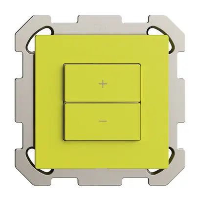 Stazione secondaria INC 1K/2T per dimmer Edue Wiser lemon 