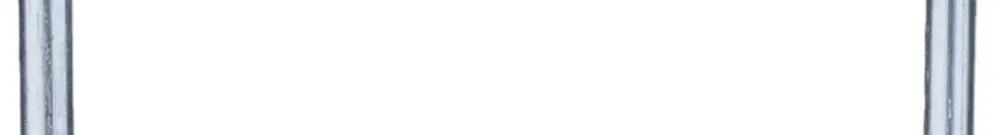 Kabelführung ROLINE vorne 80×80×42mm Metall rostfreier Stahl 