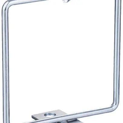 Kabelführung ROLINE vorne 80×80×42mm Metall rostfreier Stahl 