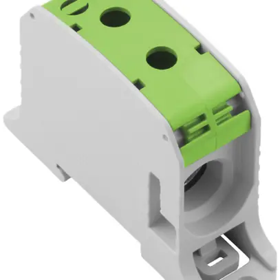 Bloc répartiteur Weidmüller WPD 131 1×95/1×95mm² 155A 1000V TS35 vert 