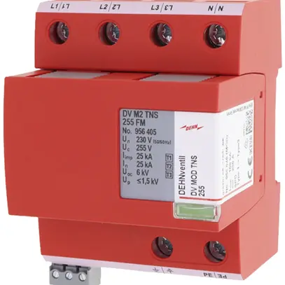 Parafoudre combiné Elvatec/DEHNventil M2 TNS FM type 1+2+3/classe I+II+III 