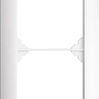 Intestazione INC EDIZIOdue SNAPFIX® 2×1 verticale 88×148mm bianco 