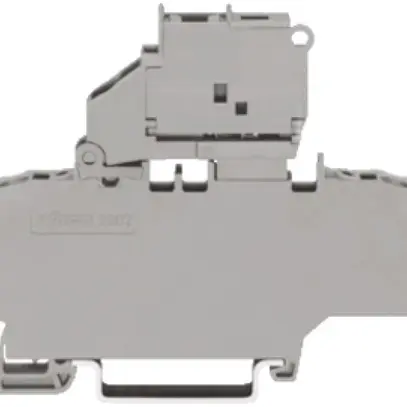 Borne de sécurité WAGO 2L pour fusible G 5×20mm 