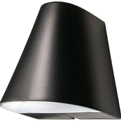Applique SG Spike GU10 1×10W 880lm 830 IP44 REG diretto 171×155×173mm nero 