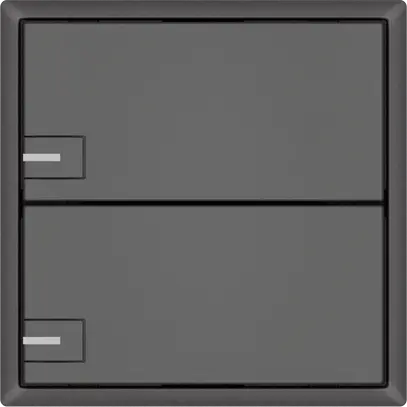 Universaltaster EDIZIO.liv UNI SNAPFIX® 12…48V m.LED blau 2× 1-Tbed.dgu 