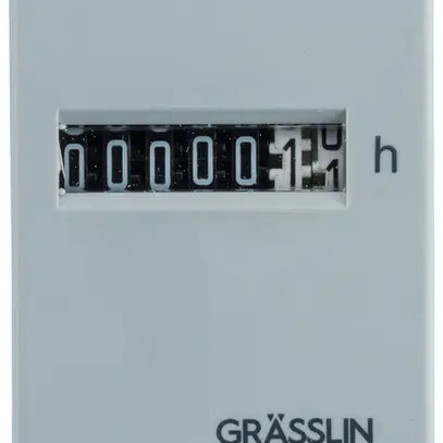 Compteur d'heures de service AMD Elbro taxxo 403, 110…120VAC, 50Hz, gris 