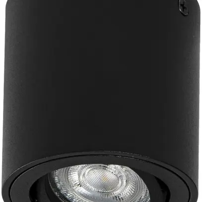 Plafonnier/applique LEDVANCE SPOT SURFACE ROUND GU10 1×7W Ø80mm noir 